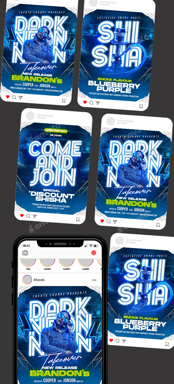 DJ Club Social Media