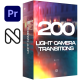 Light Camera Transitions for Premiere Pro - VideoHive Item for Sale