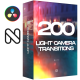 Light Camera Transitions for DaVinci Resolve - VideoHive Item for Sale