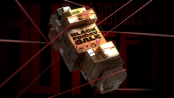 Cardboard Box Sale Promo Openers template preview