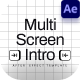 Multi Screen Intro After Effect Template - VideoHive Item for Sale
