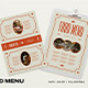 Restaurant Food Menu 