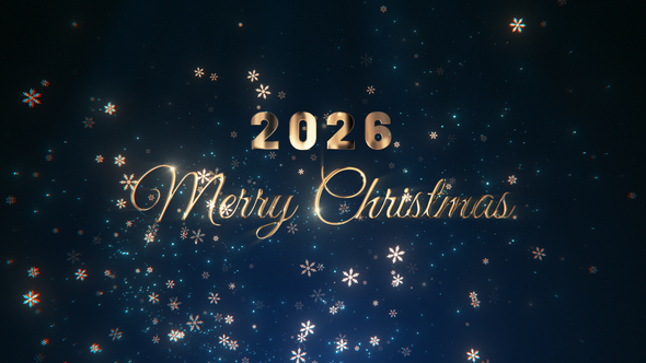 Christmas Titles Titles template preview