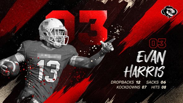 Sports Team Intro broadcast-packages template preview