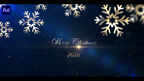 Christmas Titles Titles template preview