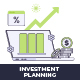 Investment Planning Animated Illustration | After Effects - VideoHive Item for Sale