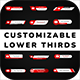 Customizable Social Lower Thirds - VideoHive Item for Sale