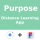 Online Learning Courses for Education App | UI Kit | Ionic | Figma FREE | Purpose 