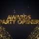 Awards Party Opener - VideoHive Item for Sale