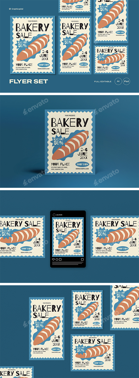 Bakery Promotion Flyer