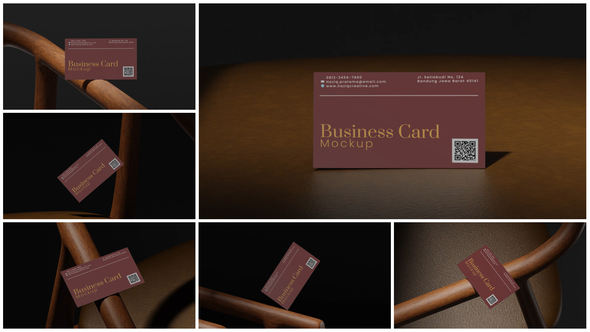 Business Card Mockup Product Promo template preview