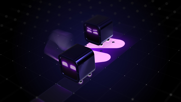 AI RoBot Logo Reveal V2 Logo Stings template preview