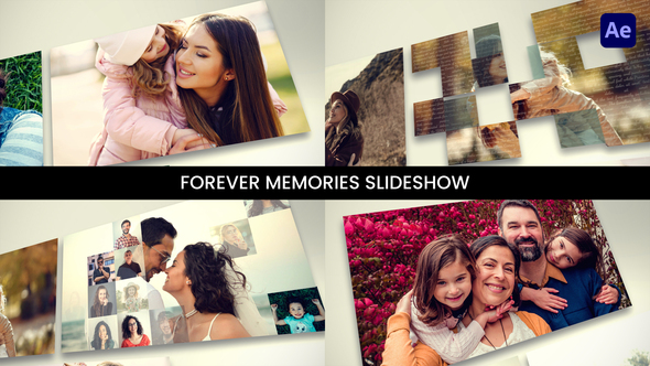 Forever Memories Slideshow Openers template preview