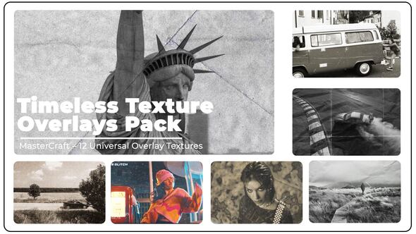 Timeless Texture Overlays Pack Elements template preview