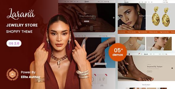 Larana – Jewelry Store Shopify 2.0 Theme