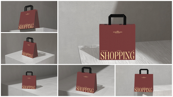 Shopping Bag Mockup Product Promo template preview