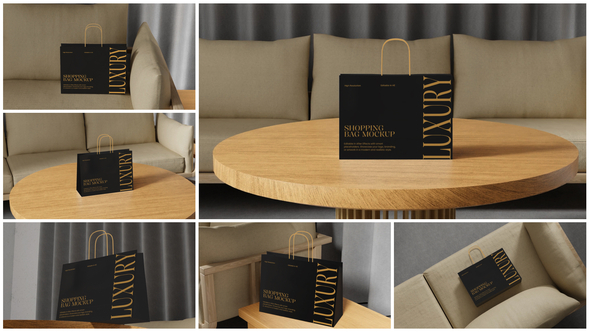 Shopping Bag Mockup Product Promo template preview