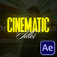 Retro Cinematic Title - VideoHive Item for Sale