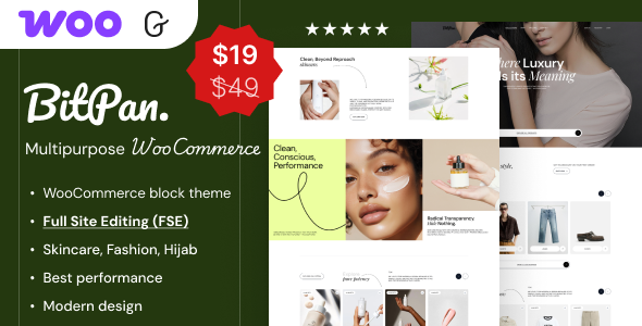 Bitpan – Multipurpose WooCommerce FSE Block Theme