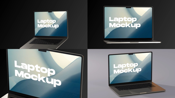 Laptop Mockup Product Promo template preview