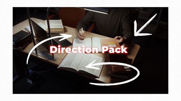 Direction Pack Elements template preview
