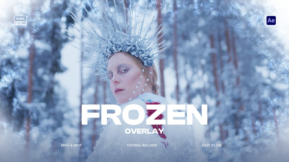 Frozen Overlays Elements template preview