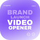 Brand Launch Video Opener - VideoHive Item for Sale