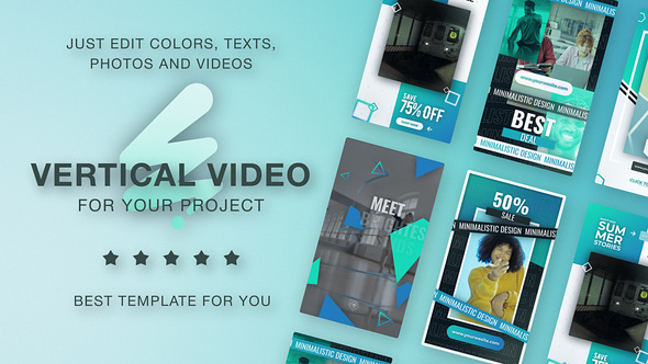 Vertical Instagram Reels Product Promo template preview