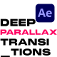 Parallax Transitions for After Effects | 30+ 4K Cinematic Effects with VHS, Particles, Light Leaks &amp; - VideoHive Item for Sale