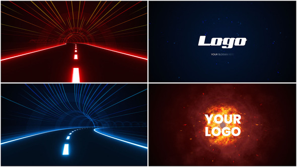 Speed Logo Animation Logo Stings template preview