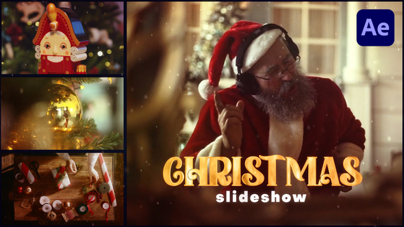Christmas Slideshow Openers template preview