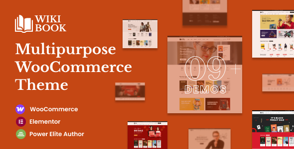 WikiBook – Elementor WooCommerce WordPress Theme