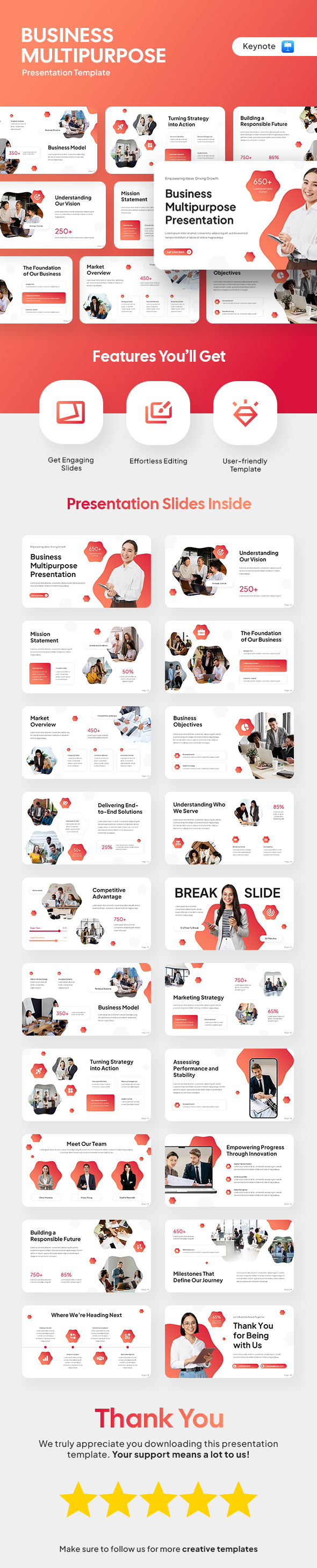 Business Multipurpose Keynote Presentation