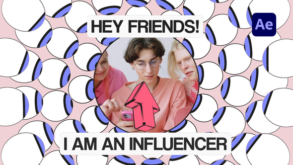 Cute 3D Pop-Art Intro Openers template preview