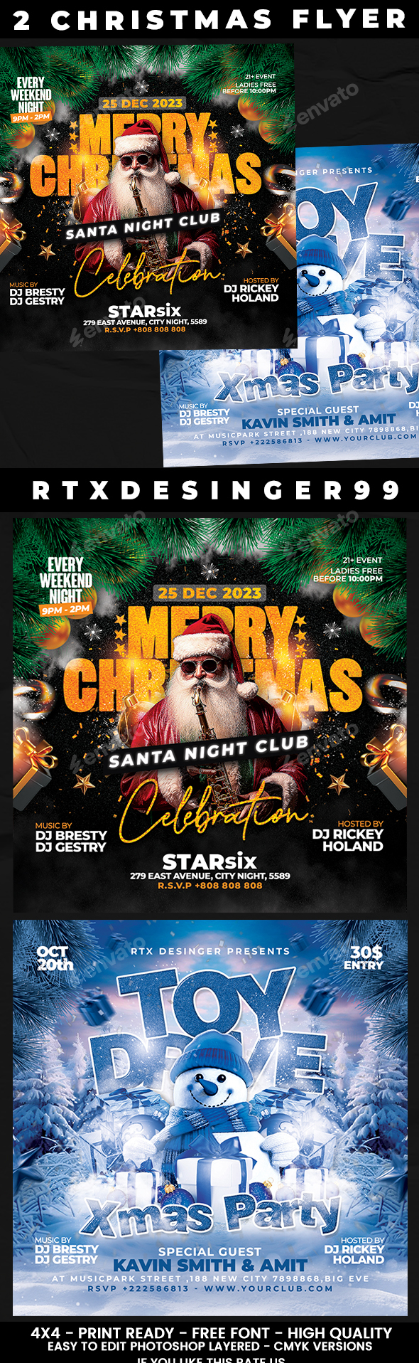 Christmas Flyer Bundle