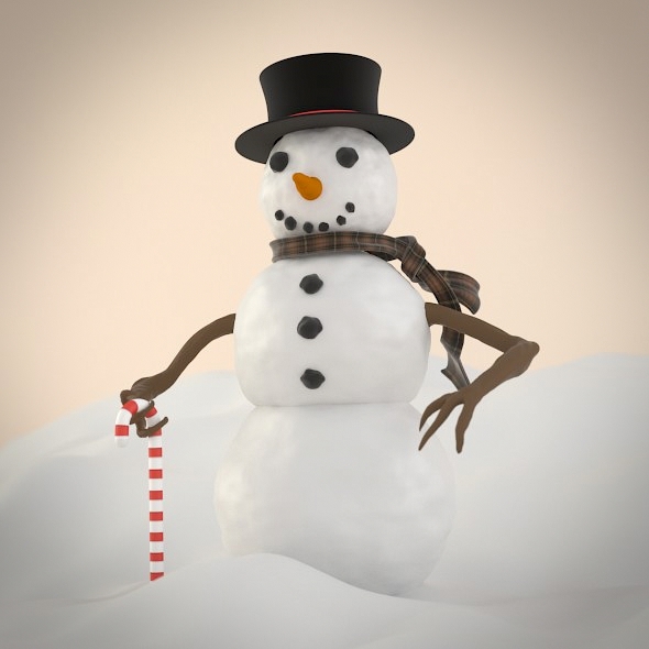 Snowman - 3Docean 5522929