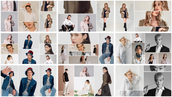 Multiscreen Gallery Video Displays template preview