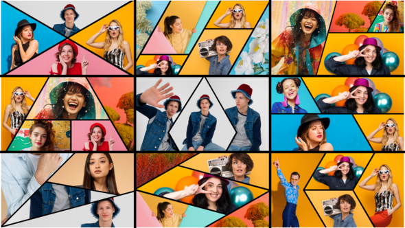 Creative Split Screen Openers template preview