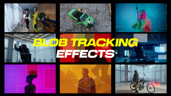Blob Tracking Effects Elements template preview