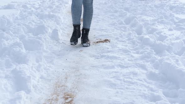 Sand on the City Winter Street alt