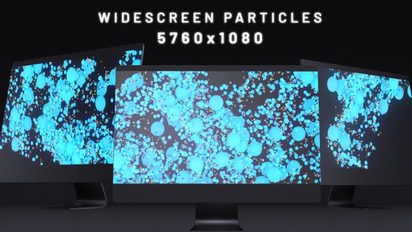 Abstract Particles Widescreen