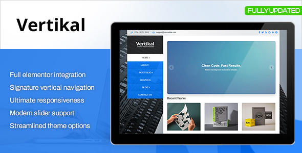Vertikal | Responsive WordPress Theme