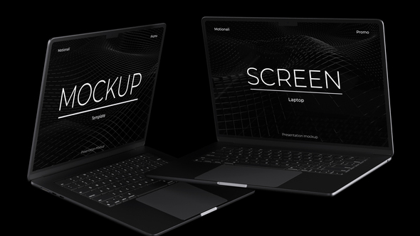 Laptop Mockup Product Promo template preview
