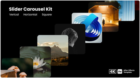Carousel Slider Vertical Horizontal Square Elements template preview