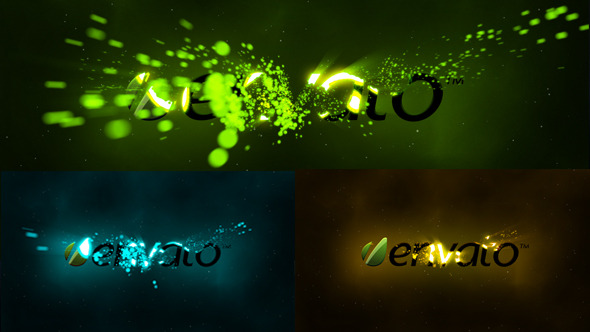 Particle Storm Logo - VideoHive 5523384