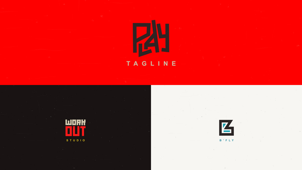 Minimal Funk Logo Logo Stings template preview