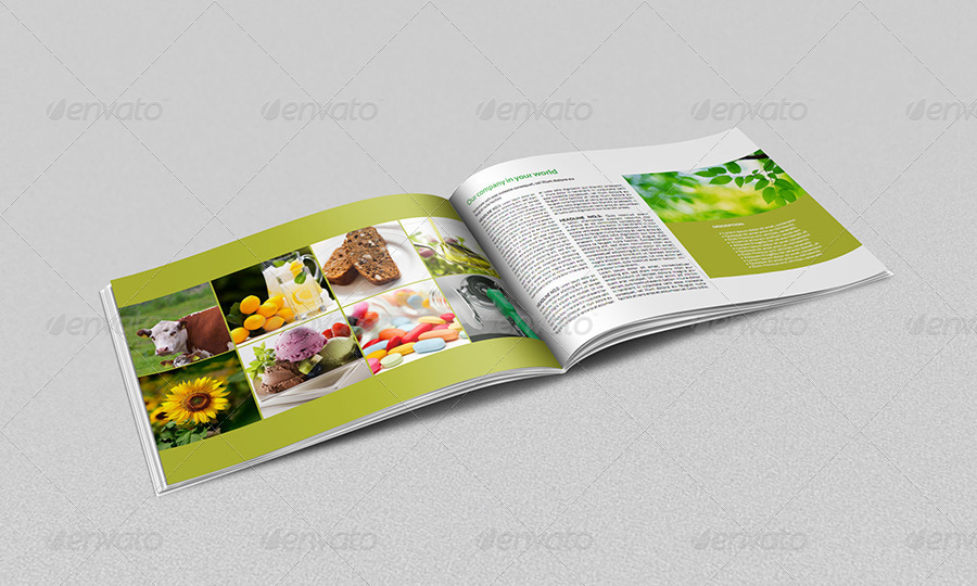 Company Brochure Template Vol.6 - 16 Pages, Print Templates 