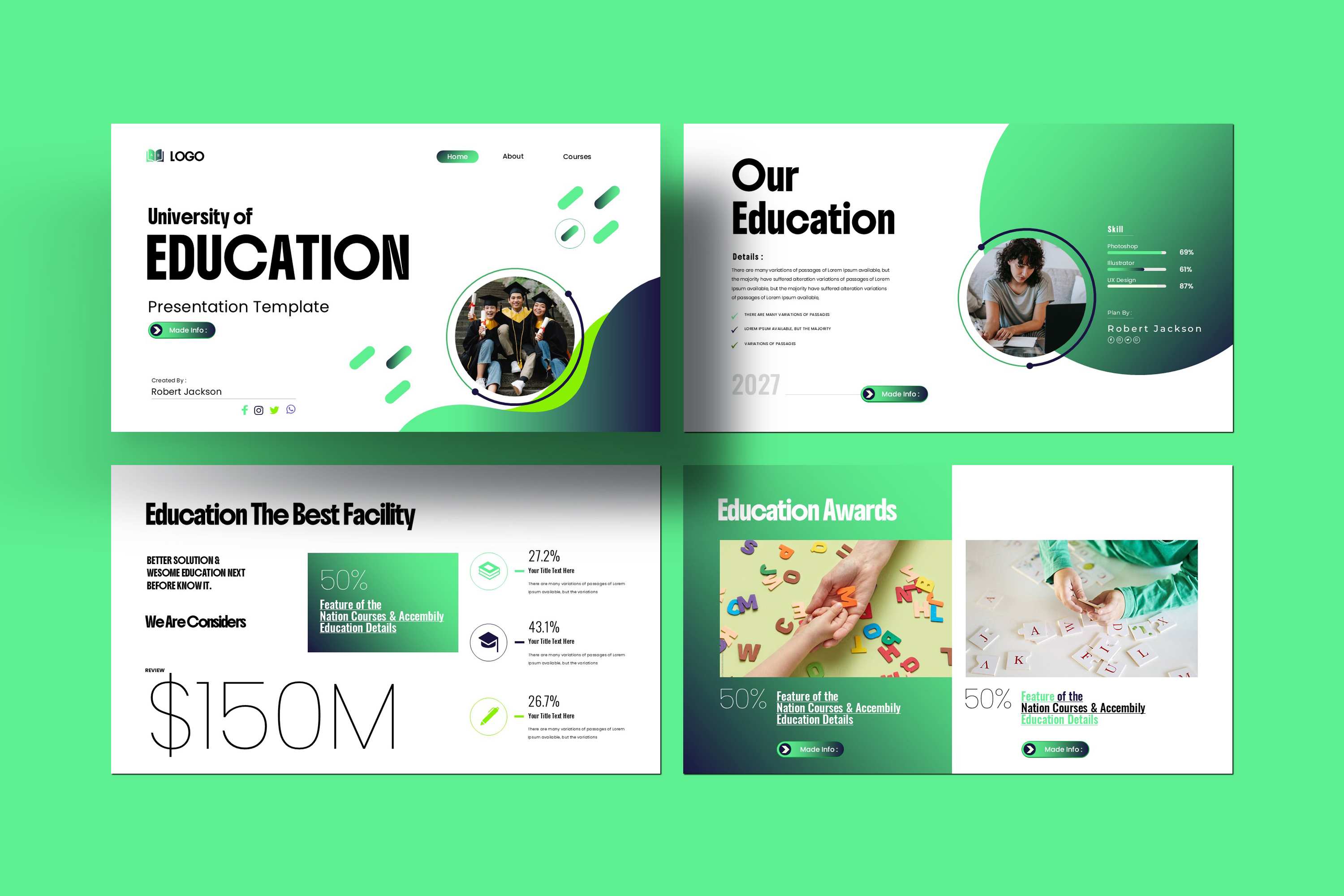 Education Technology Pitch Deck Google Slide Presentation Template ...