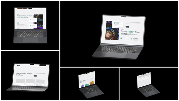 Laptop Mockup Product Promo template preview