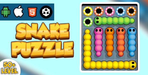 Snake Puzzle - HTML5 Game